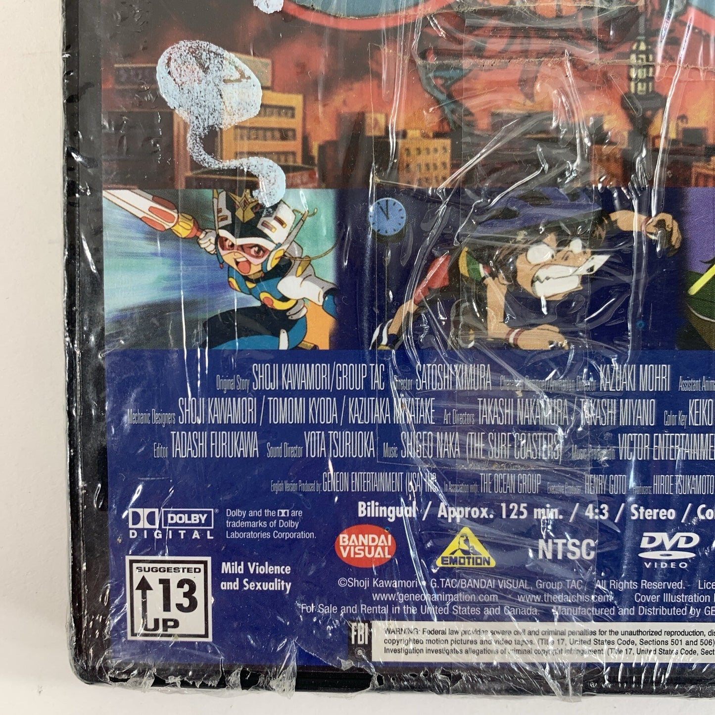 The Daichis: Earths Defense Family: Vol. 1: Dysfunctional Heroes (DVD, 2004) NEW