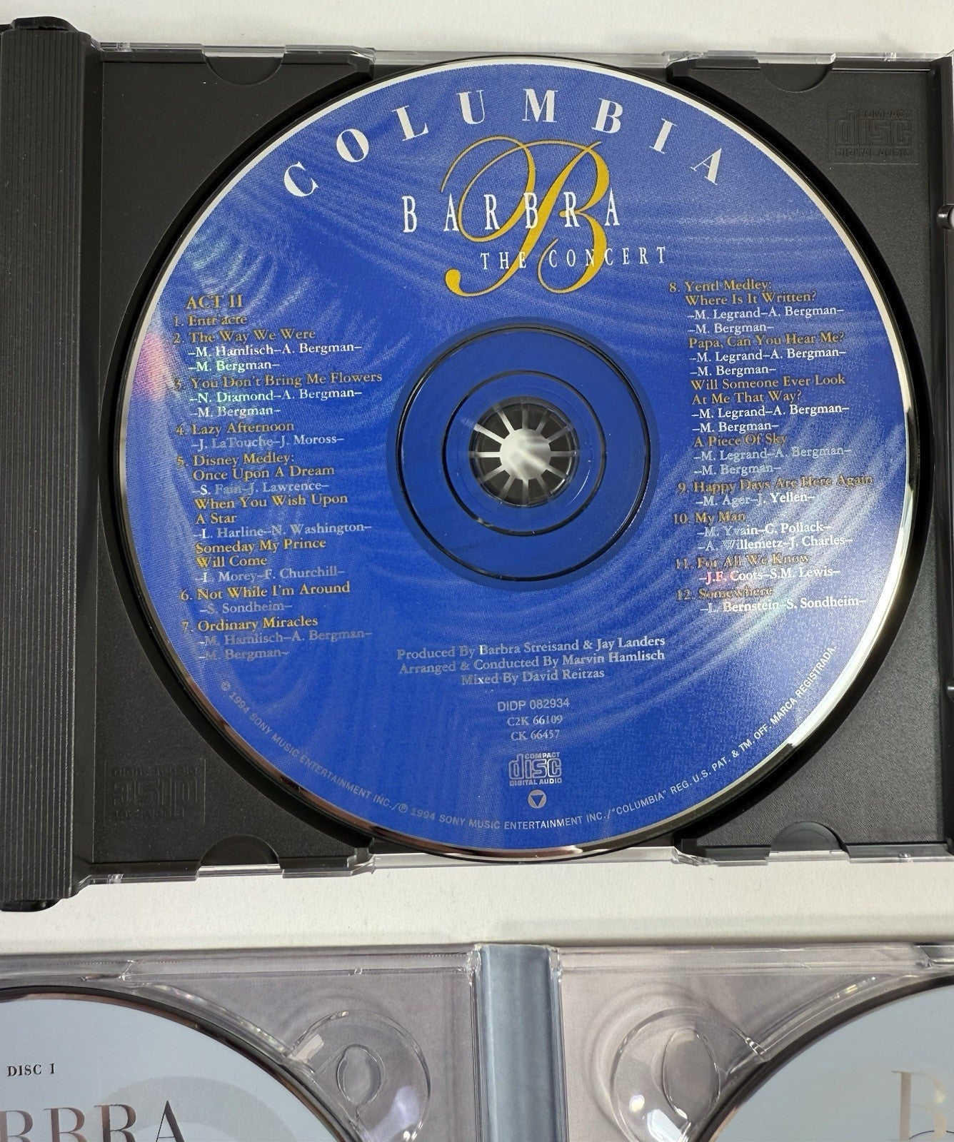 Back to Broadway by Barbra Streisand (CD Bundle) The Concert, Higher Ground +5