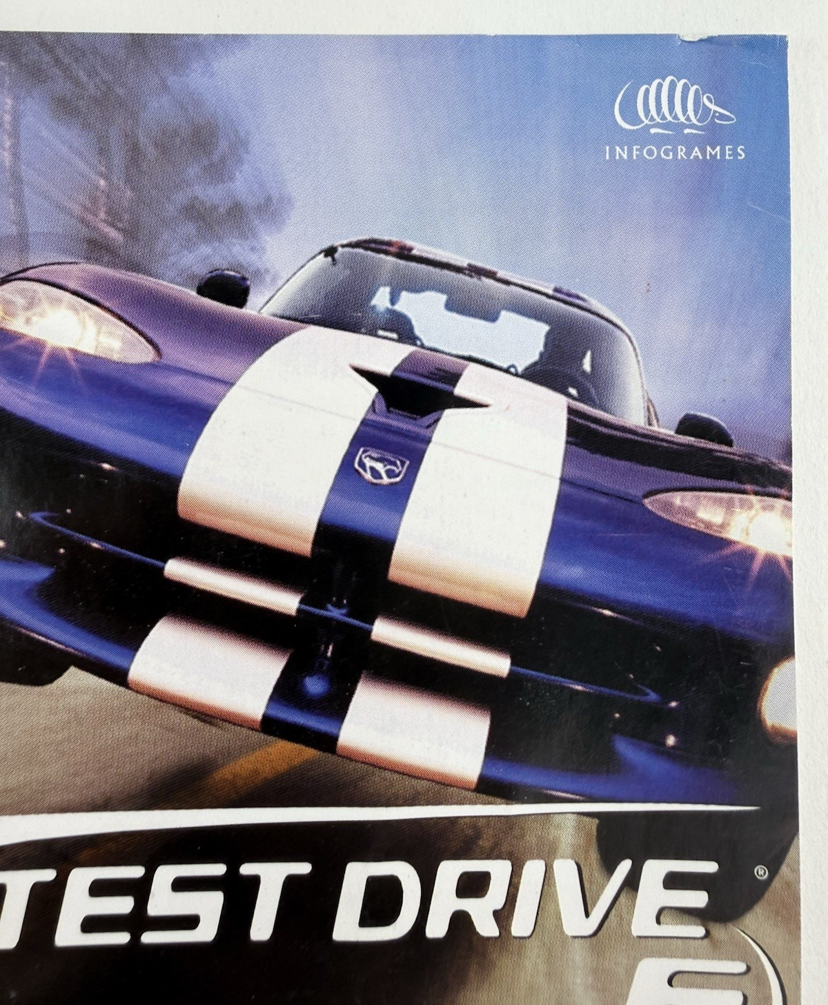 Test Drive 6 (Sony PlayStation 1, 1999) Game and Manual - Tested and Working