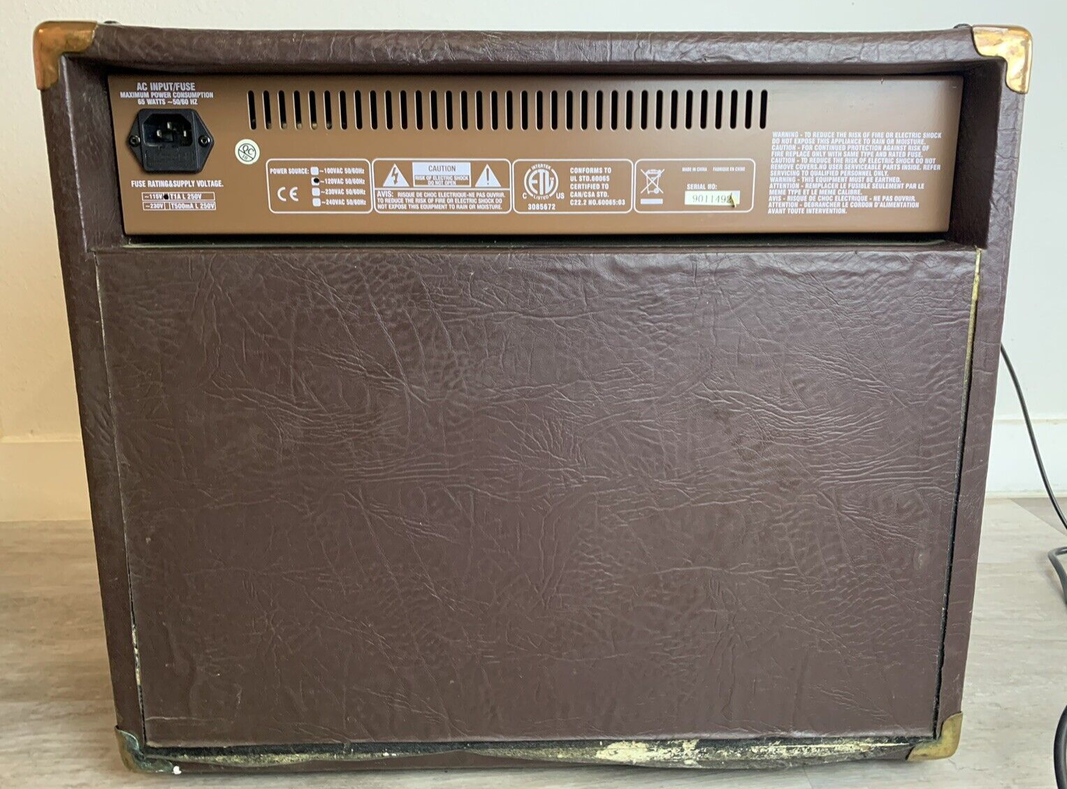 RMS Communications AC40 40 Watts Guitar Amplifier - Tested And Working