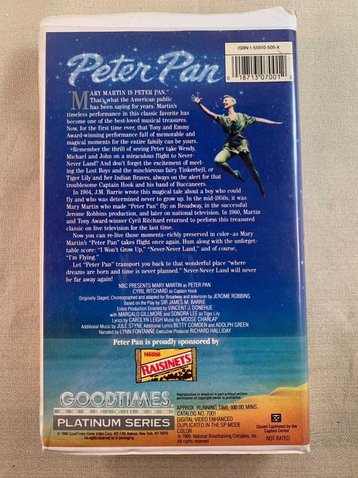 Peter Pan (VHS, 1990)