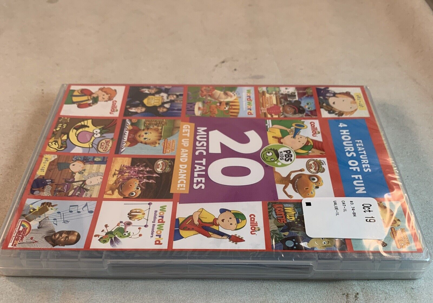 PBS Kids: 20 Music Tales - Get Up And Dance! (DVD, 2016) New, Factory Sealed