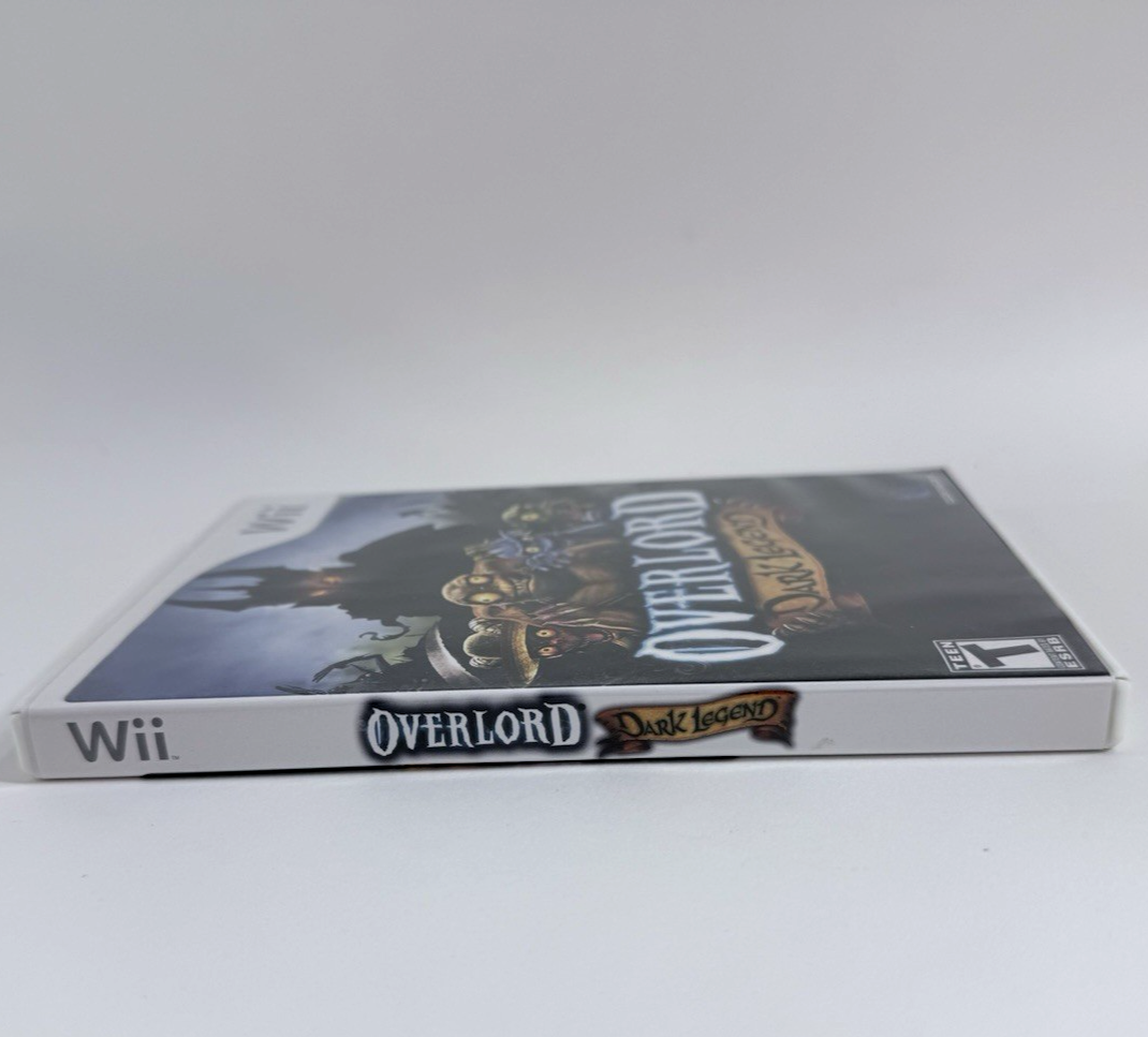Overlord: Dark Legend (Nintendo Wii, 2009) Game, Case, Manual - Tested