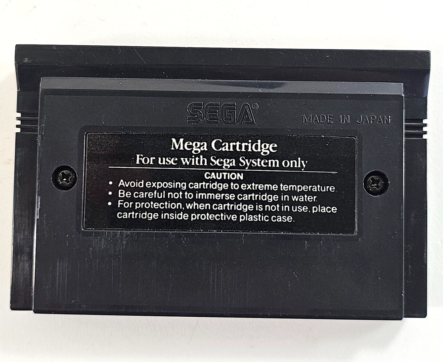 Parlour Games (Sega Master System, 1988) Game Case Manual - Tested and Working