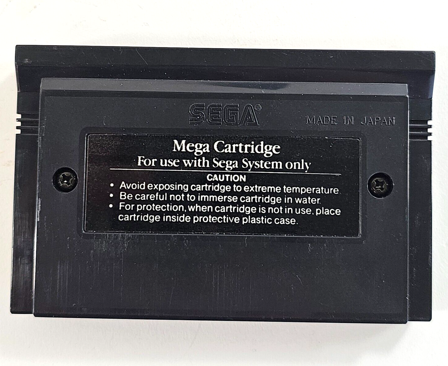 Parlour Games (Sega Master System, 1988) Game Case Manual - Tested and Working