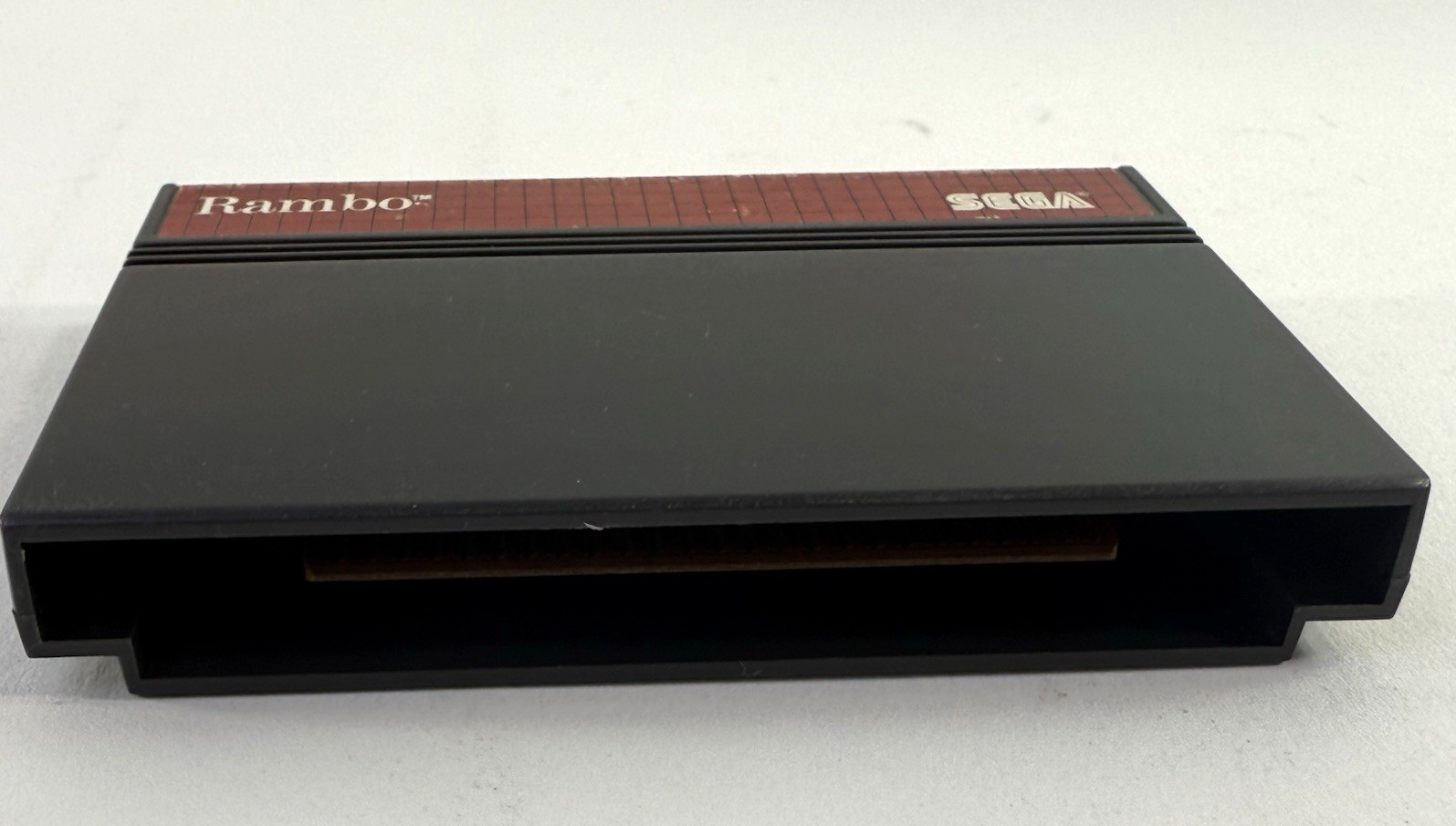 Rambo: First Blood Part II (Sega Master System, 1986) Game Cartridge - Tested