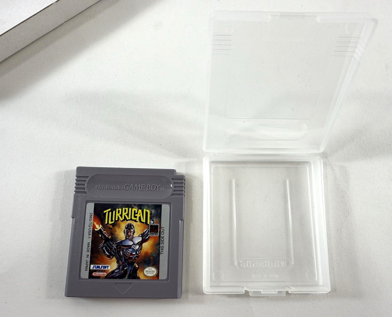Turrican (Nintendo GameBoy, 1991) Game Box Manual Inserts - Tested and Working