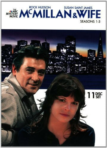 McMillan & Wife: Seasons 1-3 (DVD Box Set, 2013) Rock Hudson -Tested and Working