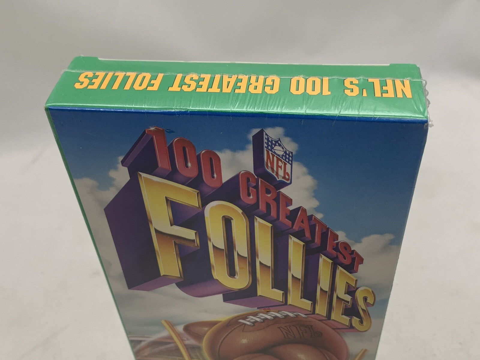 NFL's 100 Greatest Follies (VHS, 1994) New, Factory Sealed