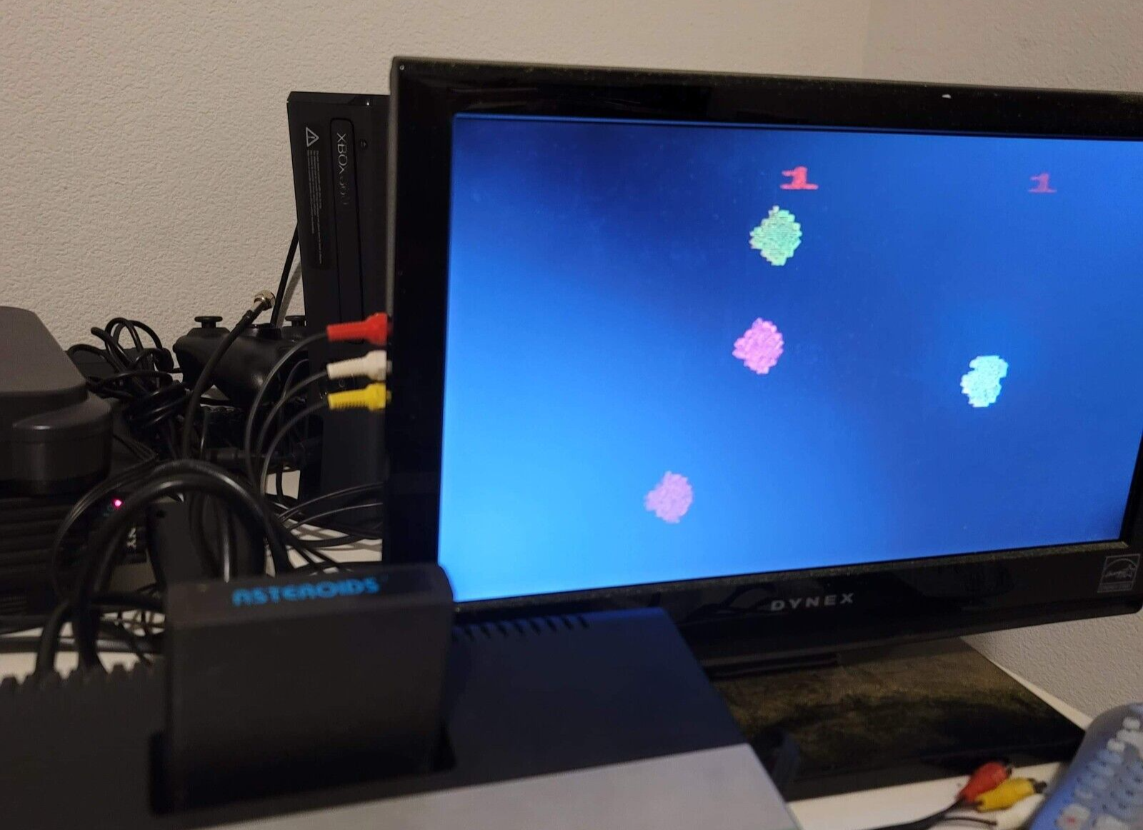 Asteroids (Atari 2600, 1981) Game Cartridge