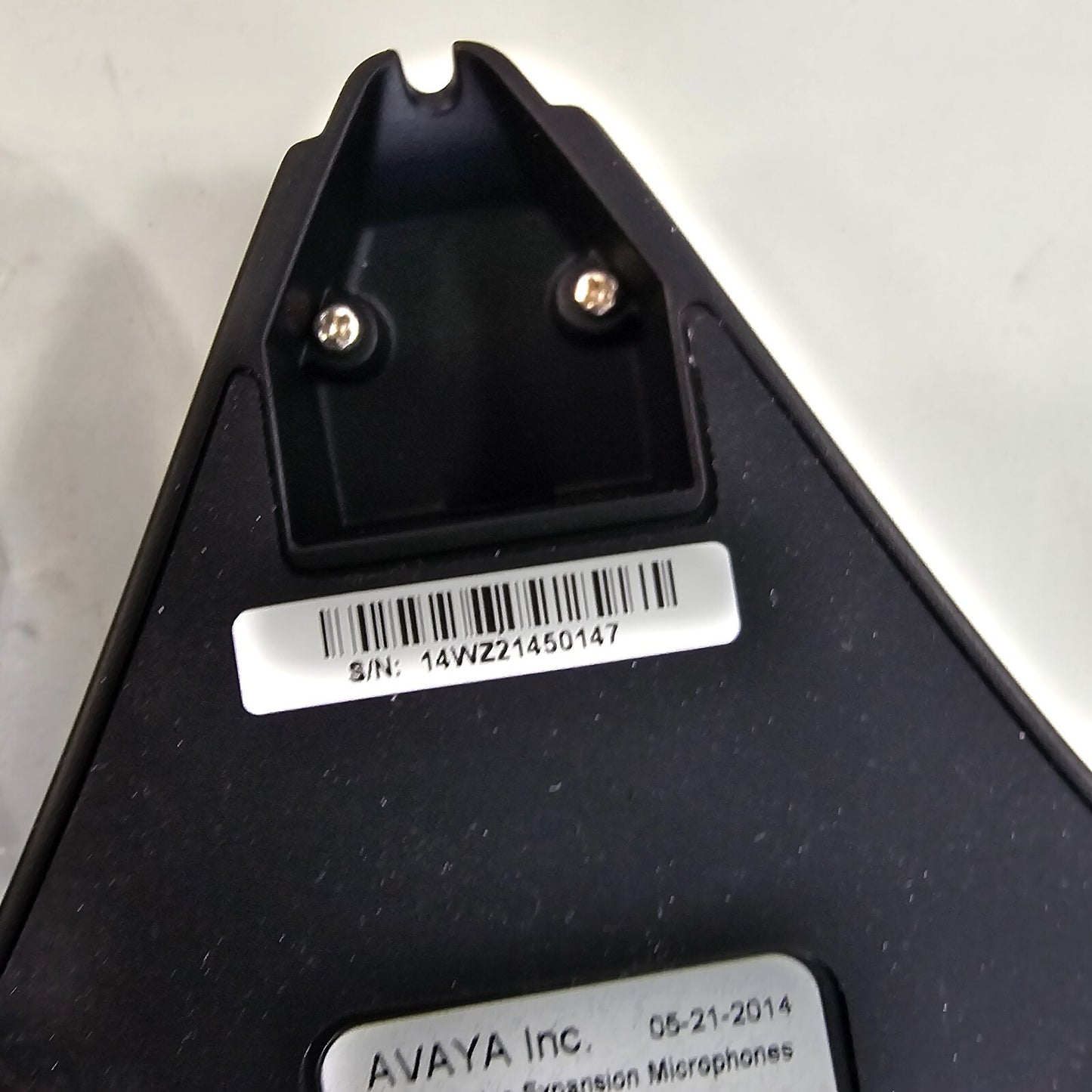 Lot of 2 Avaya Conference Phone B100 Series Expansion Microphones - Open Box