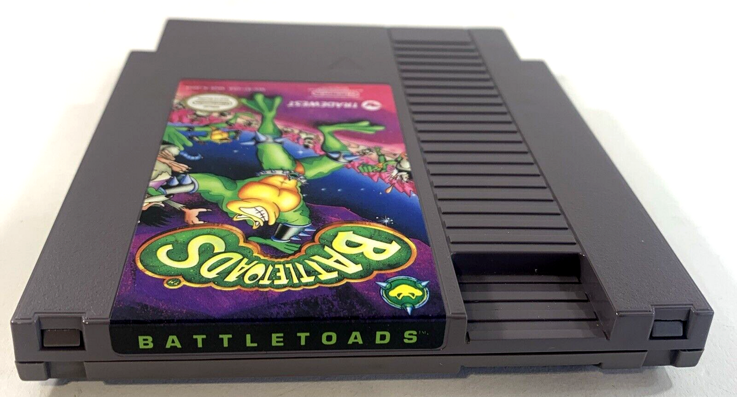 Battletoads (Nintendo Entertainment System, 1991) Game Box Manual Poster Foam