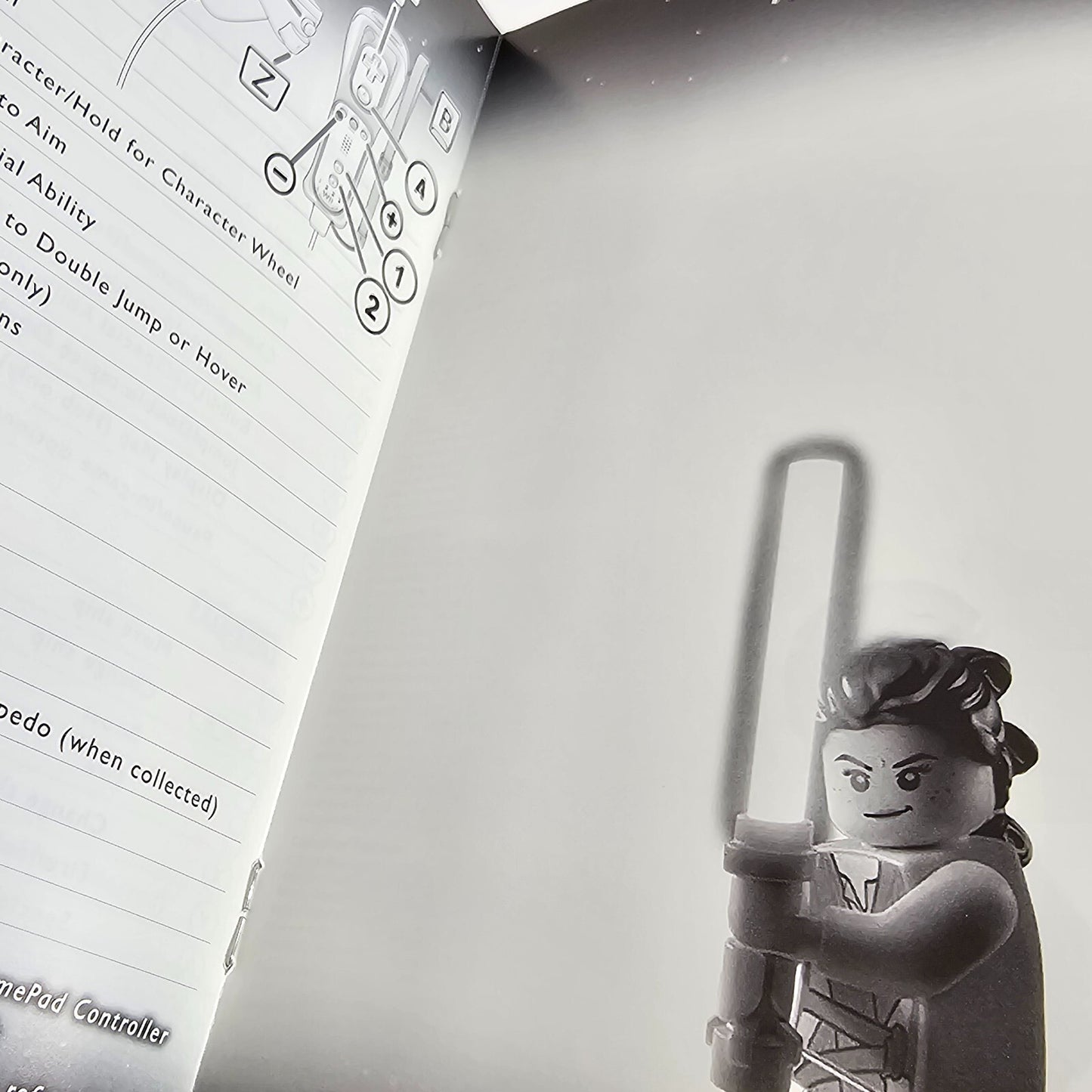 LEGO Star Wars The Force Awakens (Nintendo Wii U,  2016) Game Case Manual