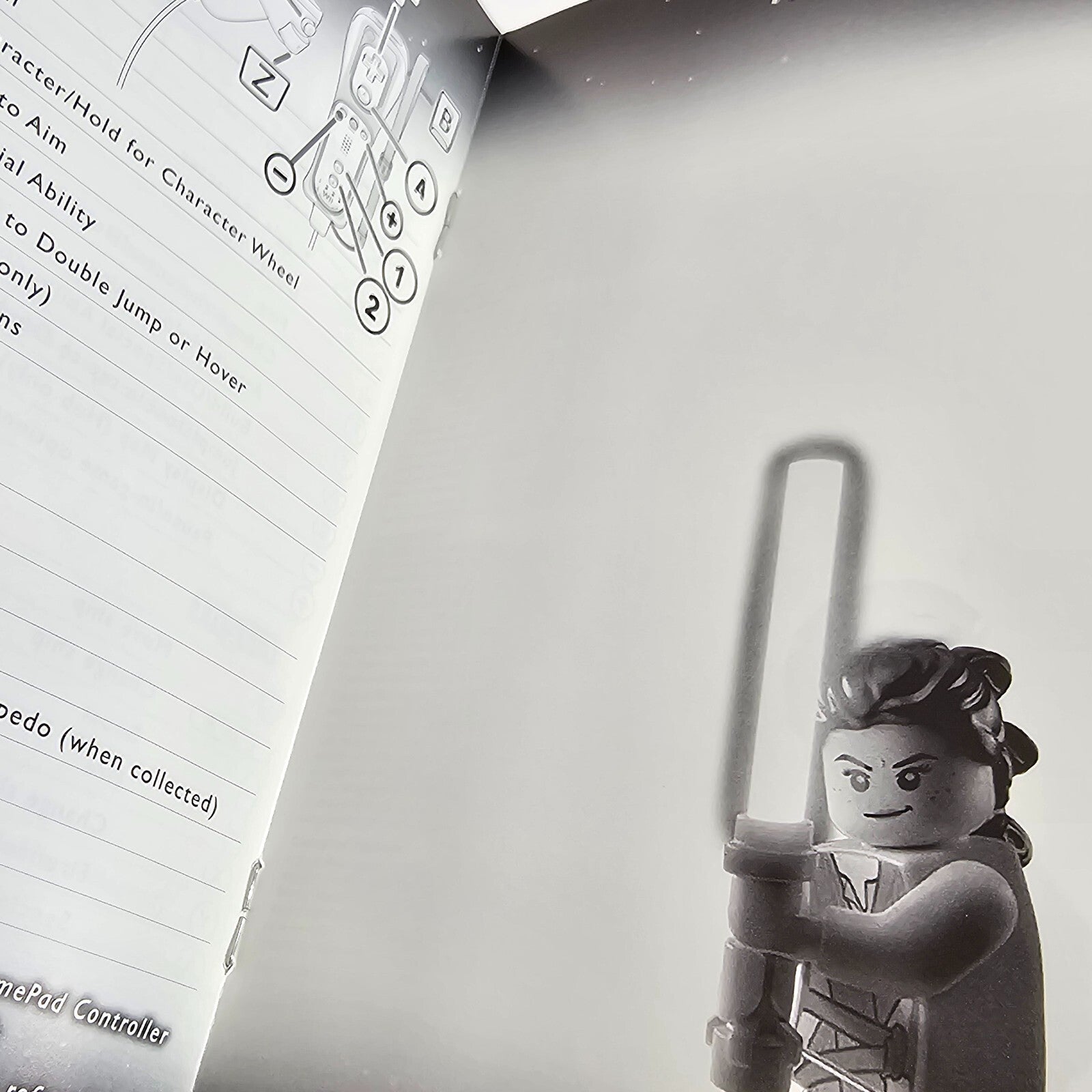 LEGO Star Wars The Force Awakens (Nintendo Wii U,  2016) Game Case Manual