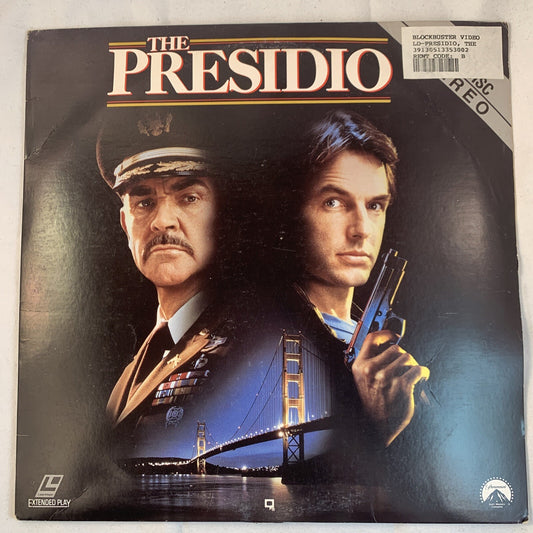 The Presidio Laserdisc - Sean Connery , Mark Harmon - Tested
