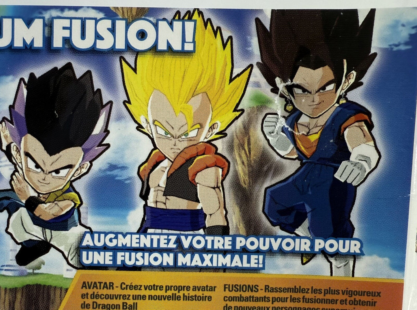Dragon Ball Fusions (Nintendo 3DS) Original Case Inserts & Manual - No Game