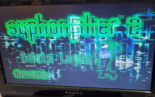 Syphon Filter 2 (Sony PlayStation, 2000) Game Case Manual Insert - Tested