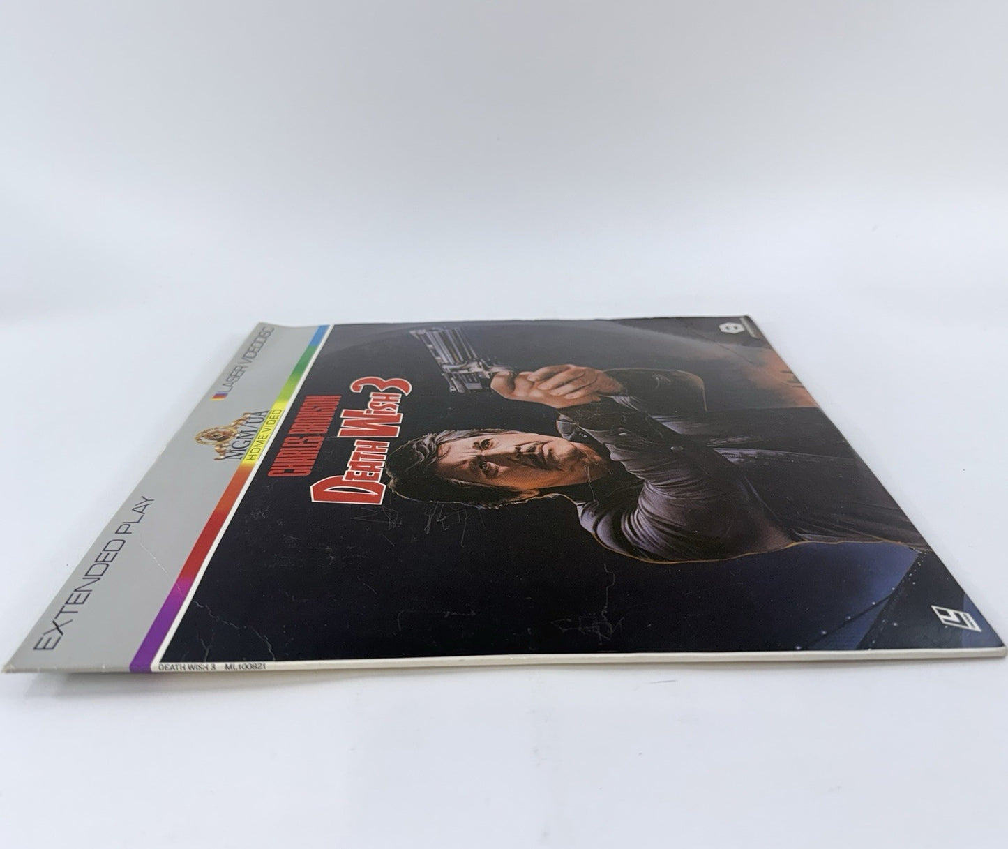 Death Wish 3 (Laserdisc, 1996) Extended Play Charles Bronson Film - Tested