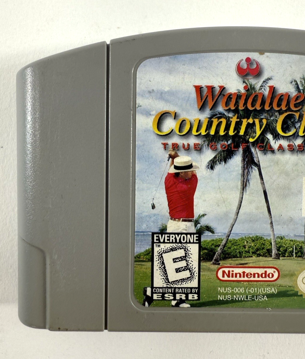 True Golf Classics: Waialae Country Club (Nintendo 64, 1998) Game Cartridge