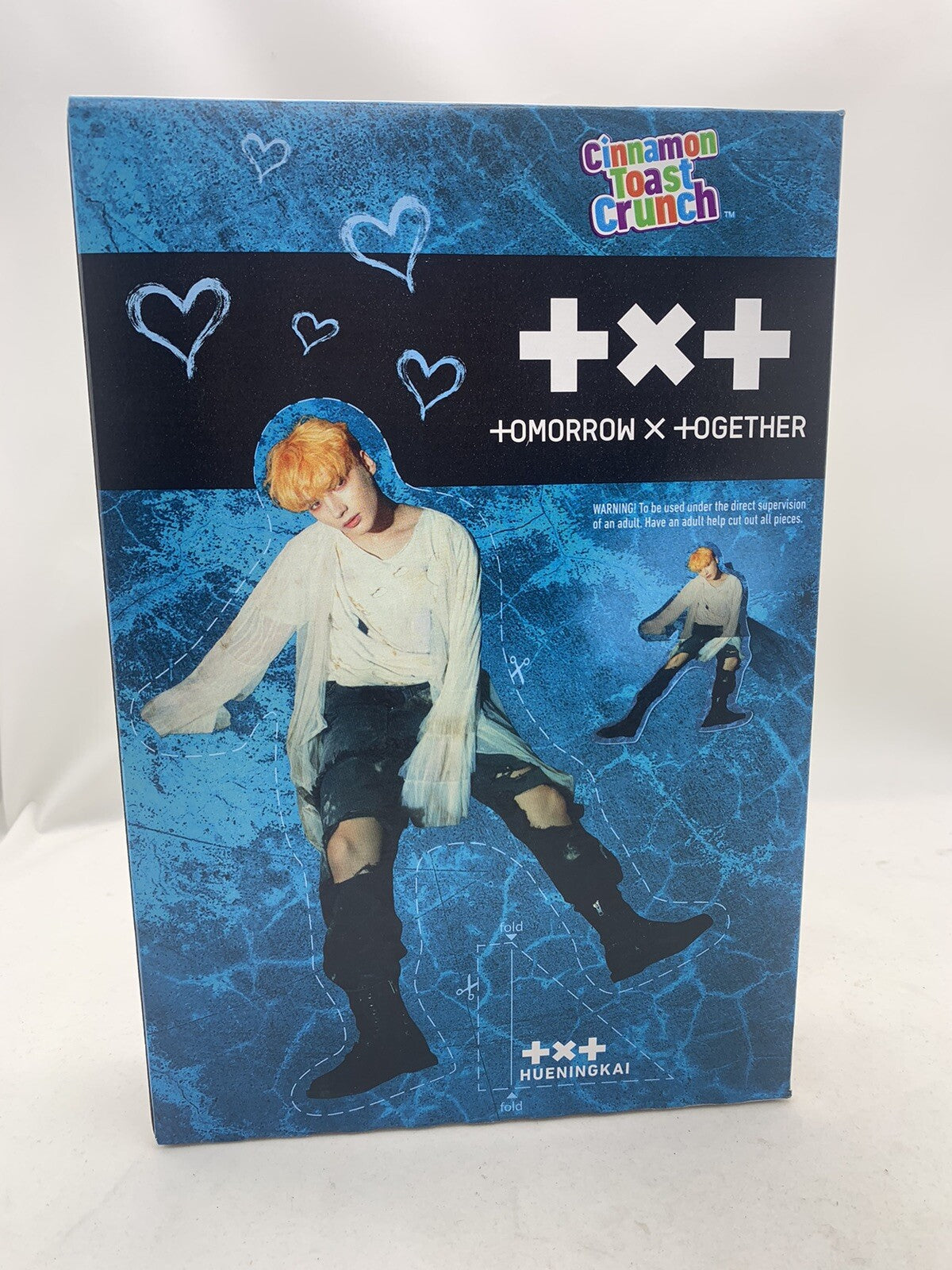 K-POP Limited Cinnamon Toast Crunch Huening Kai 12 oz. Cereal - New