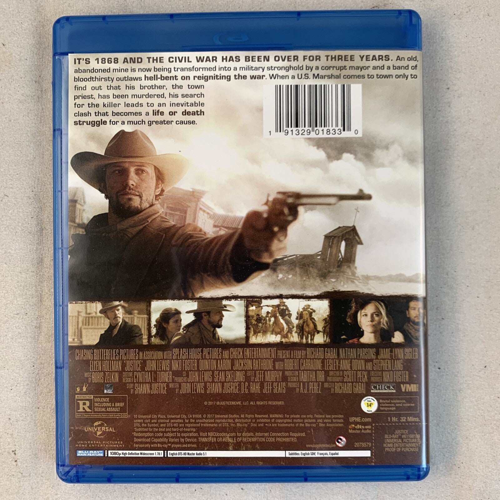 Justice (Blu-ray Disc, 2017)