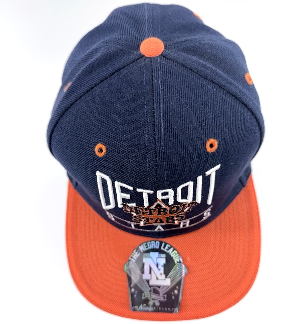 J. W. Nostalgic Fields Detroit Stars Negro League 87th Anniversary Snapback Cap