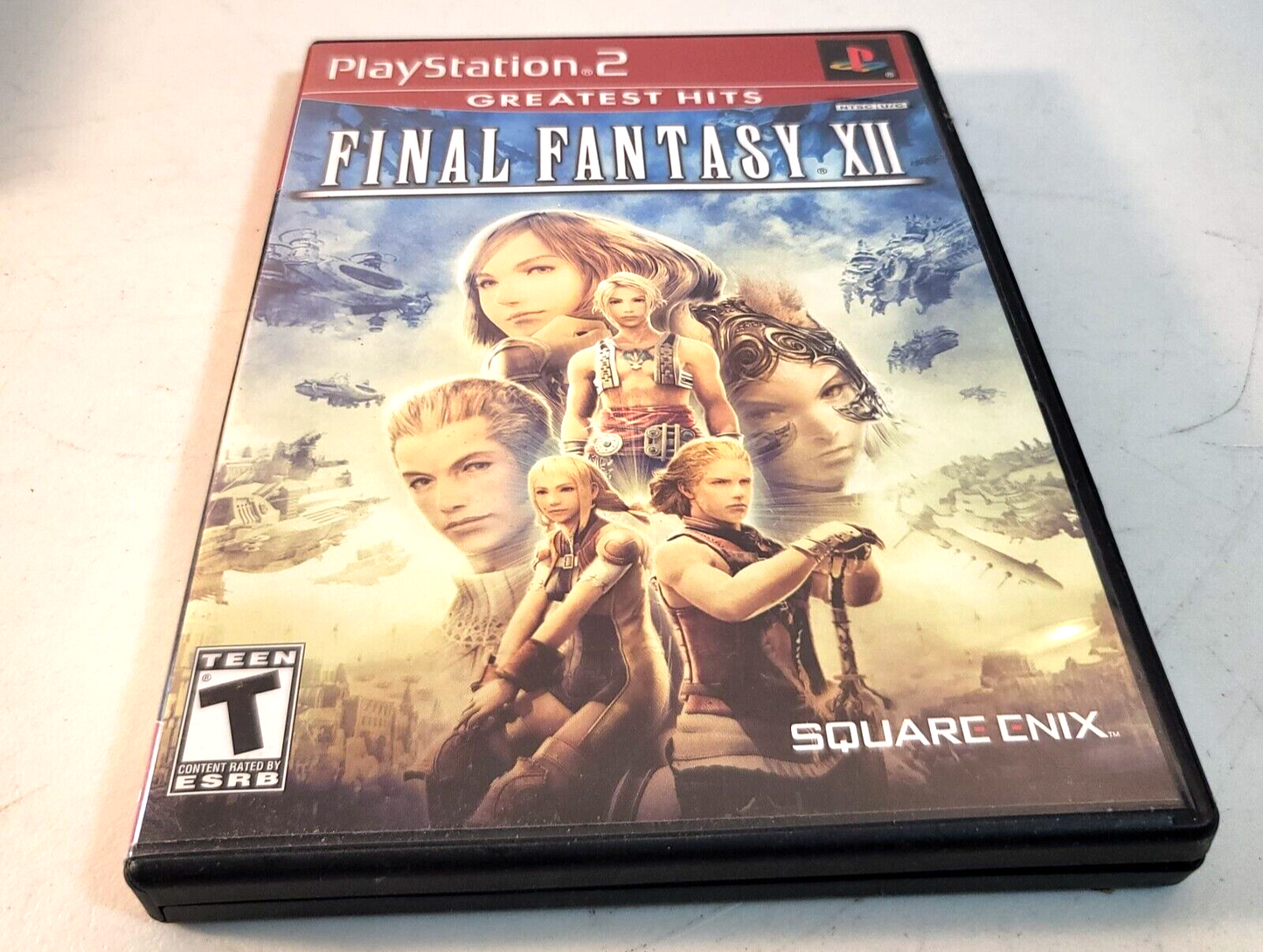 Final Fantasy XII (Sony PlayStation 2, 2006) Game Case Manual - Tested