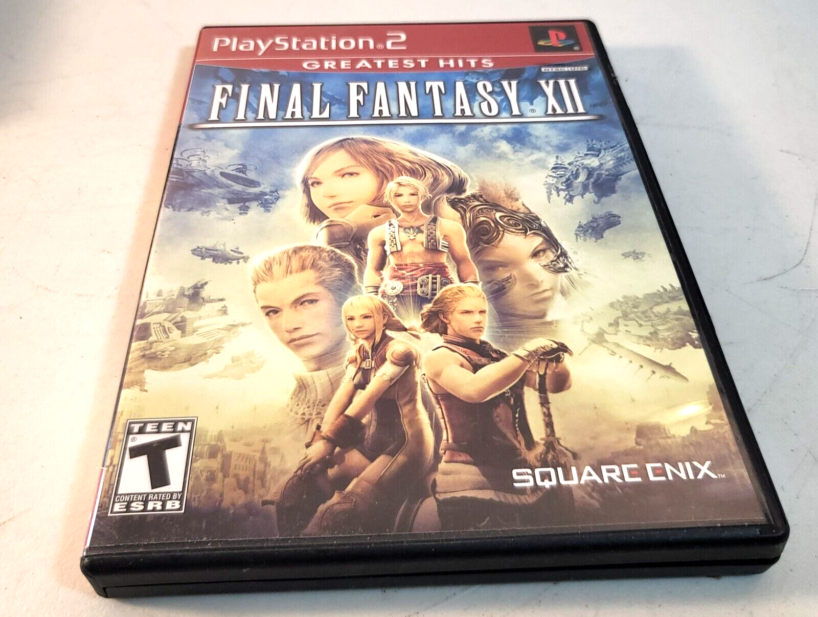 Final Fantasy XII (Sony PlayStation 2, 2006) Game Case Manual - Tested