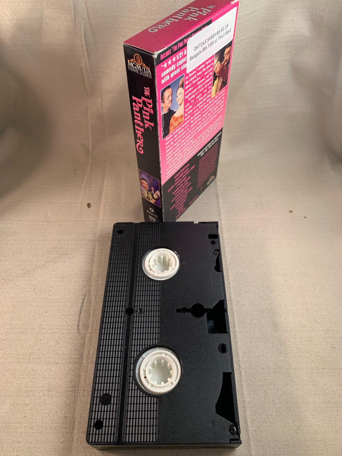 The Pink Panther/Pink Panther Strikes Again (VHS, 1999)