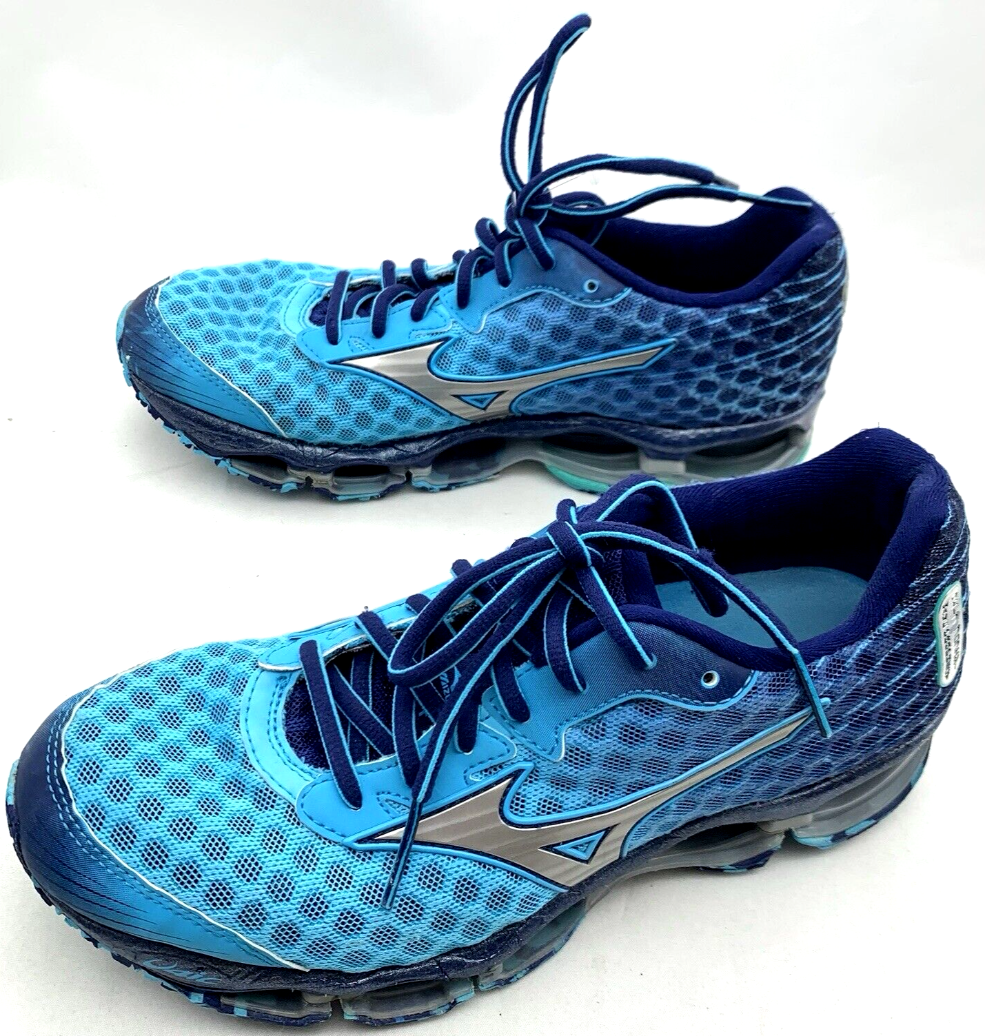 Mizuno Women’s Size W7 Wave Prophecy 4 Blue Running Shoes