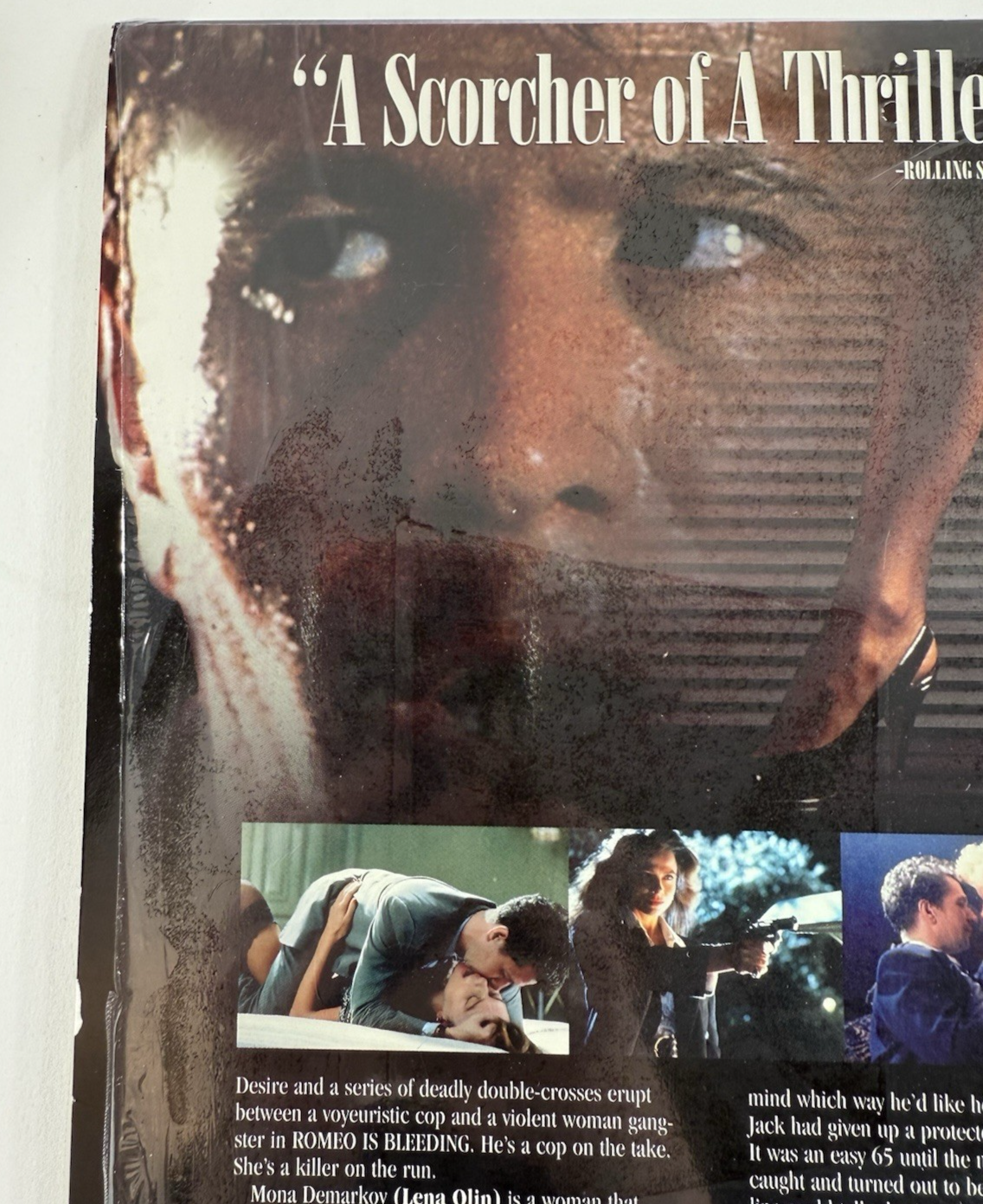 Romeo Is Bleeding (Laserdisc, 1994) Extended CLV Deluxe Widescreen Edition