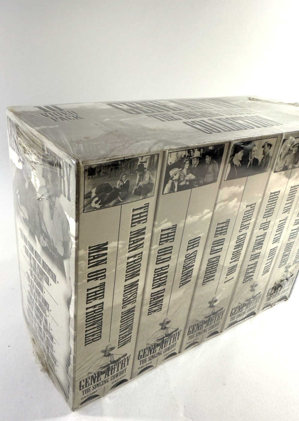 Gene Autry The Singing Cowboy Collection (VHS, 1995, 10 Tape Set) New, Sealed