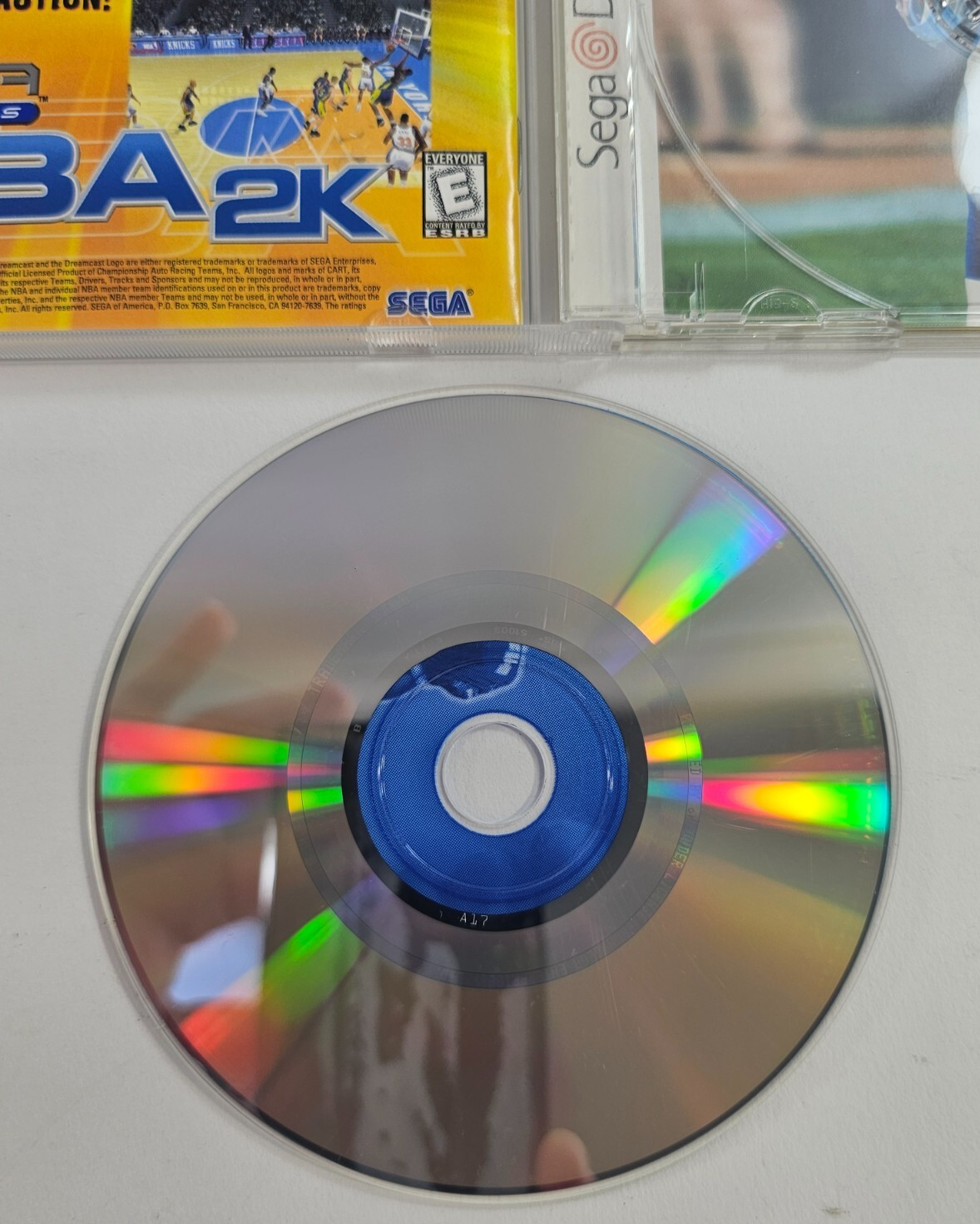 NFL 2K (Sega Dreamcast, 1999) Game Case Manual - Tested and Working