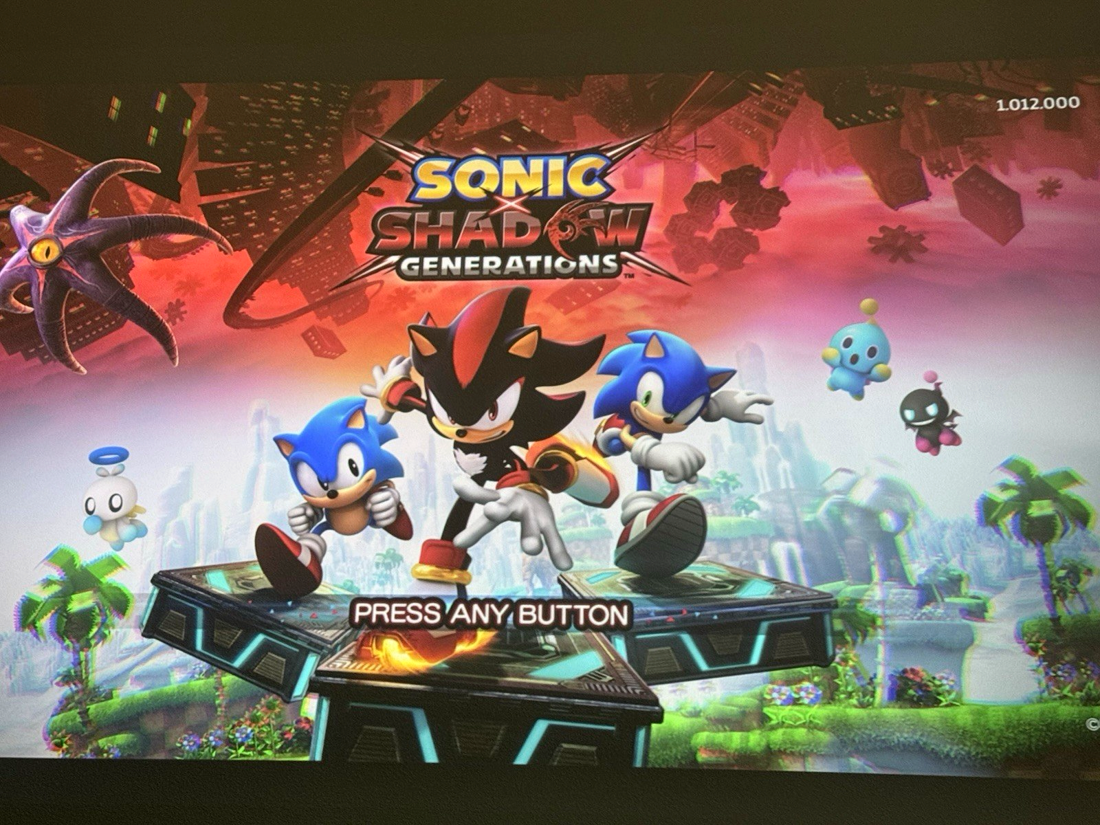 Sonic X Shadow Generations (PlayStation 5, 2024) Game, Case, Journal, Inserts