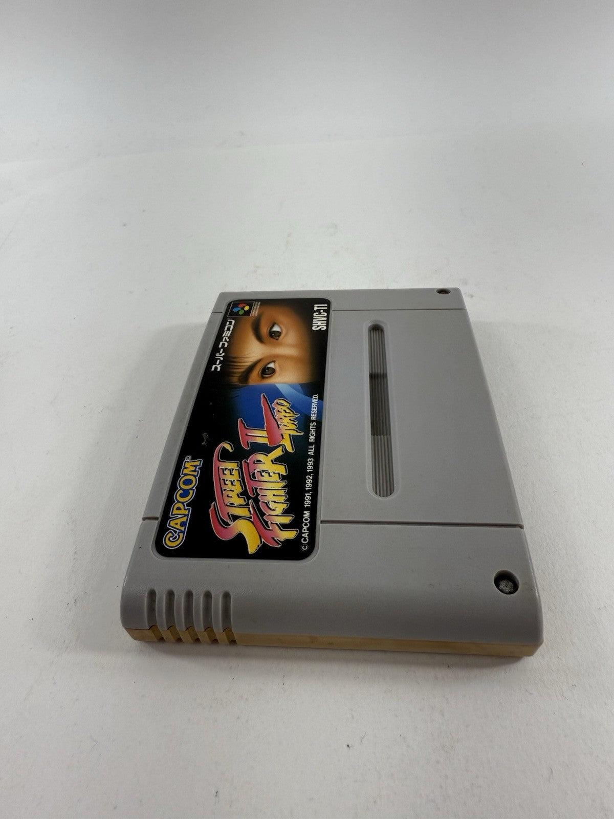 Street Fighter II: Turbo (Super Famicom, 1993) Game Cartridge - Tested