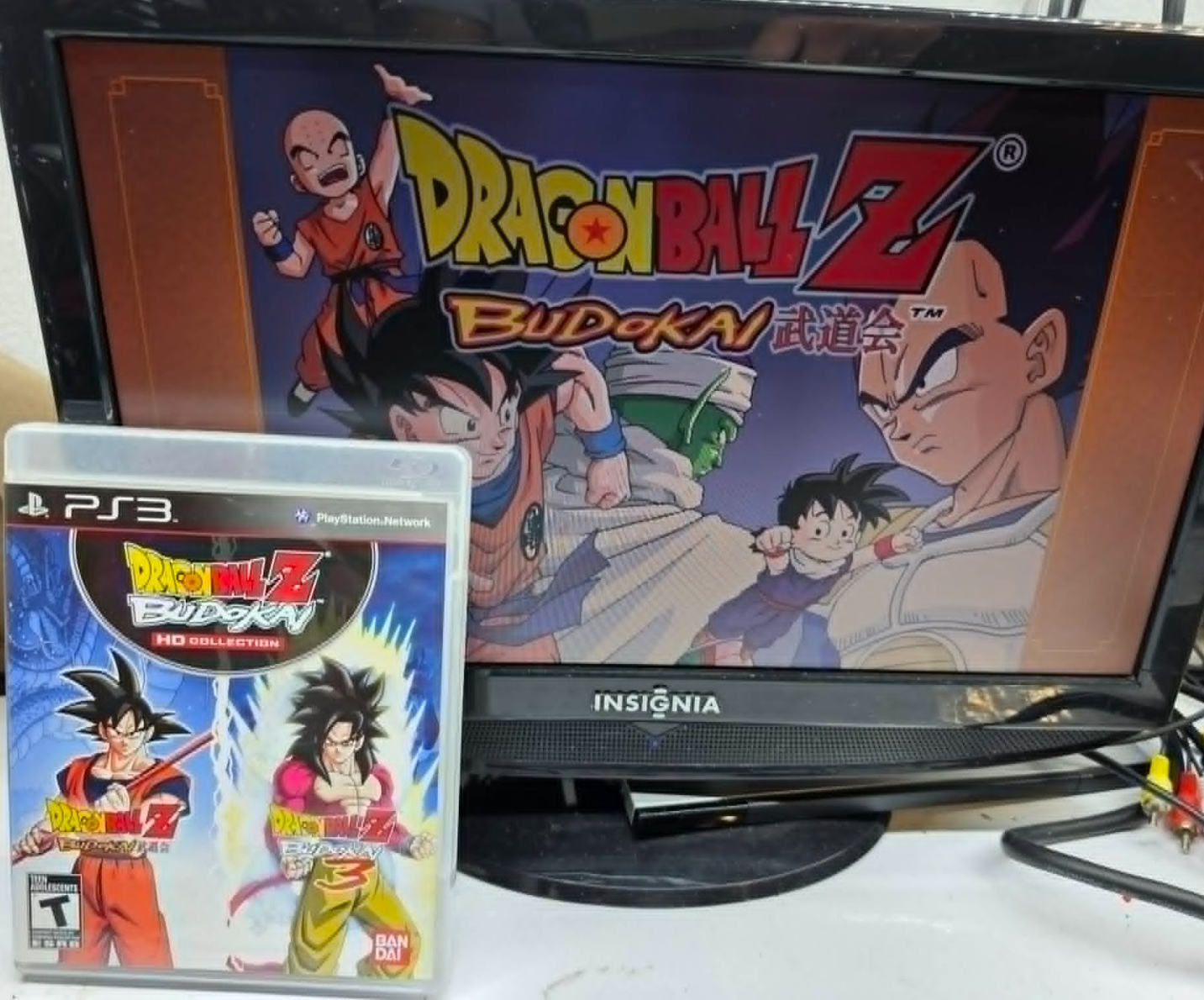 Dragon Ball Z: Budokai HD Collection (Sony PlayStation 3, 2012) Game Case Manual