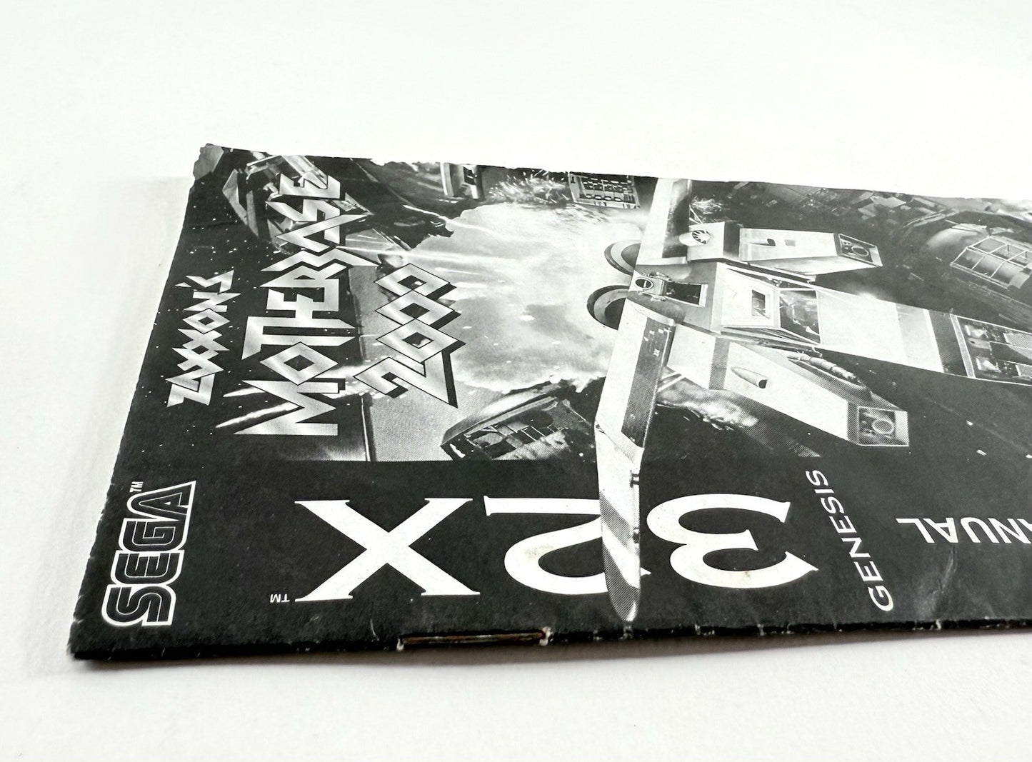 Zaxxon's Motherbase 2000 (Sega Genesis 32X, 1995) Instructional Manual 84512