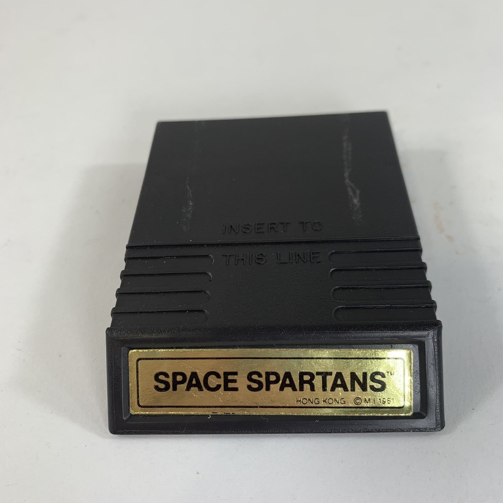 Space Spartans (Intellivision, 1982) Game Box Manual Overlays Complete