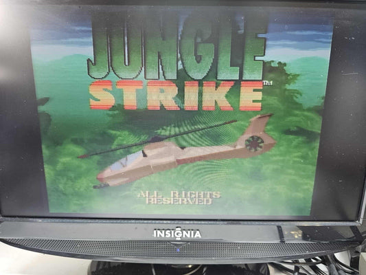 Jungle Strike: The Sequel To Desert Strike (Super Nintendo, 1995) Game Cartridge
