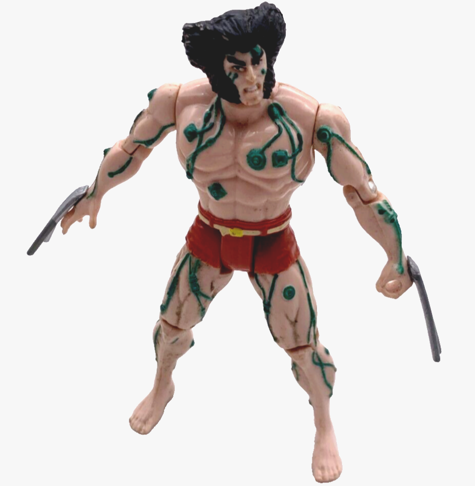 ToyBiz 1992 Marvel Uncanny X-Men Weapon X Wolverine 5" Action Figure Vintage