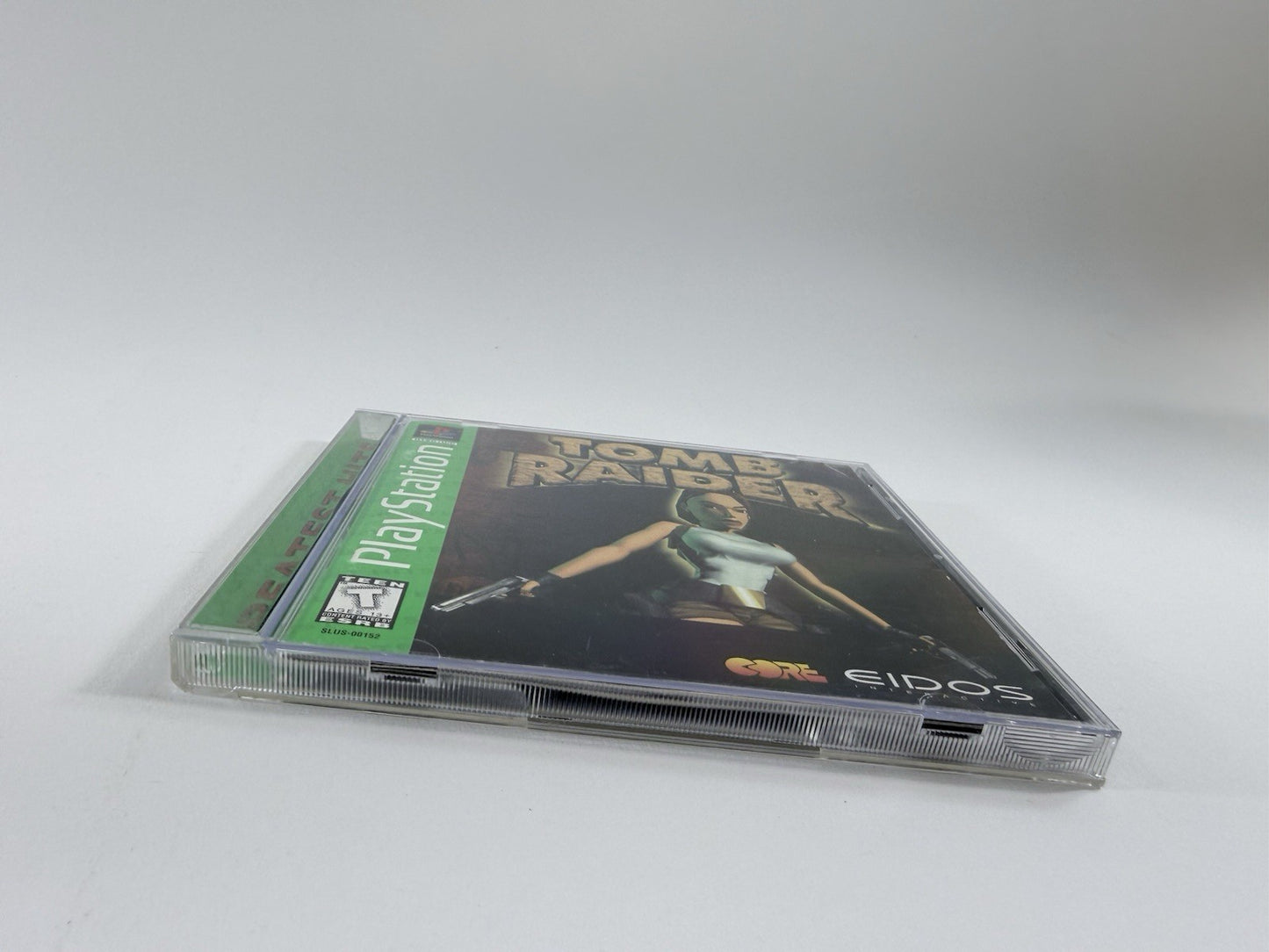 Tomb Raider (Sony PlayStation, 1996) - Game Case Manual Registration - Tested