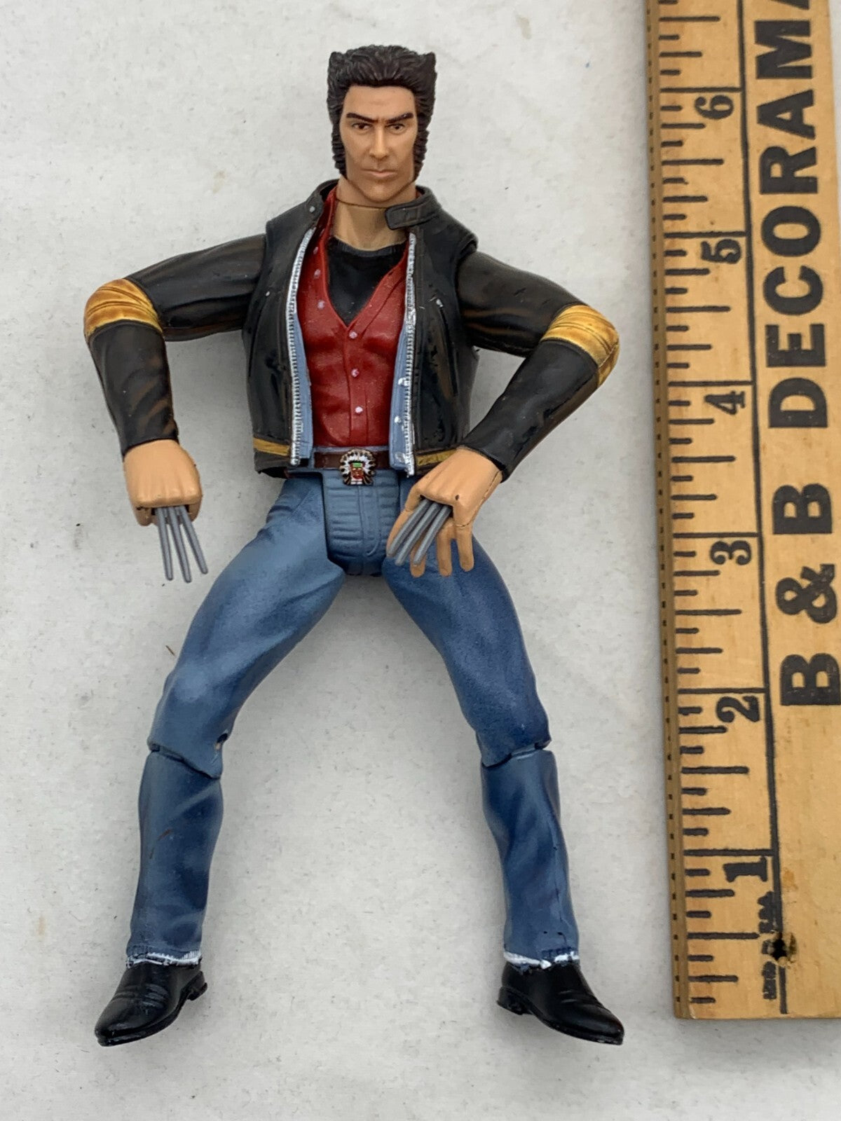 Marvel X-Men 2000 Wolverine 6.5" Loose Action Figure - Hugh Jackman