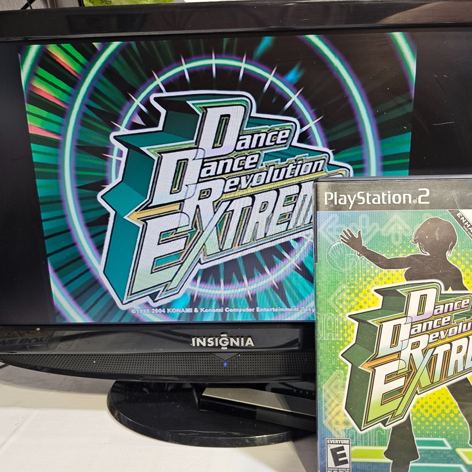 Dance Dance Revolution Extreme (PlayStation 2, 2008) Game, Case, Manual - Tested