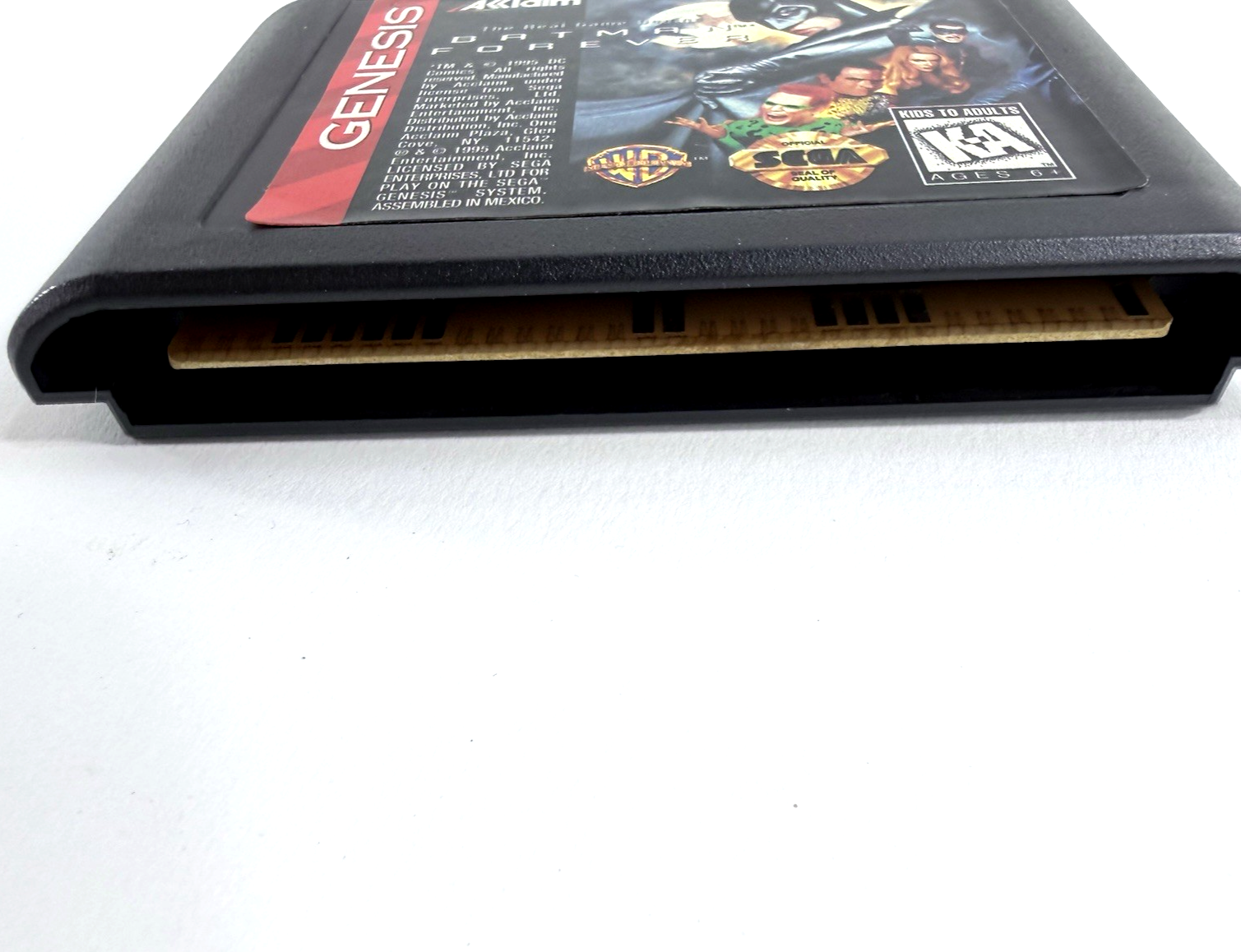 Batman Forever (Sega Genesis, 1995) Game and Case - Tested and Working