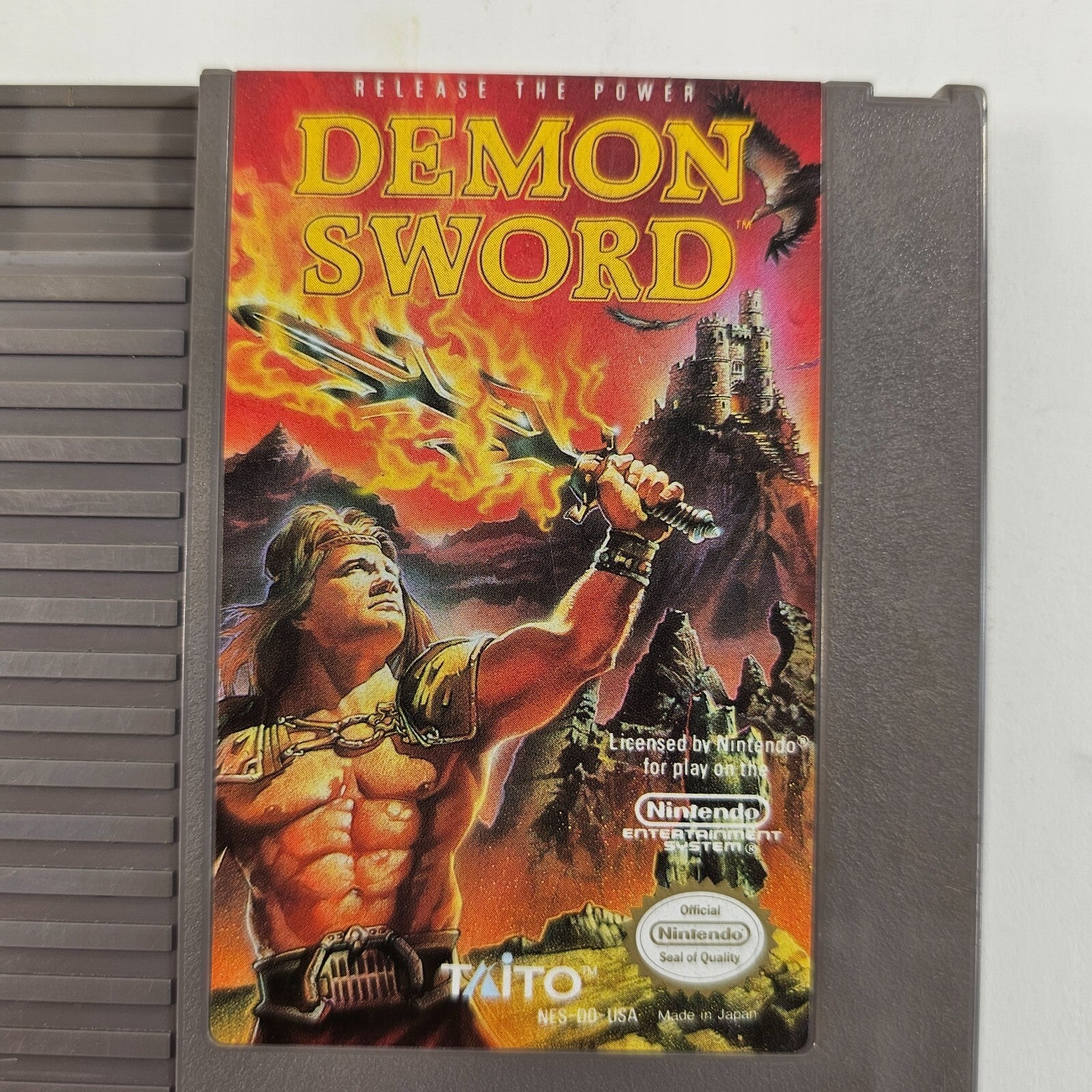 Demon Sword (Nintendo Entertainment System, 1988) Game Cartridge - Tested