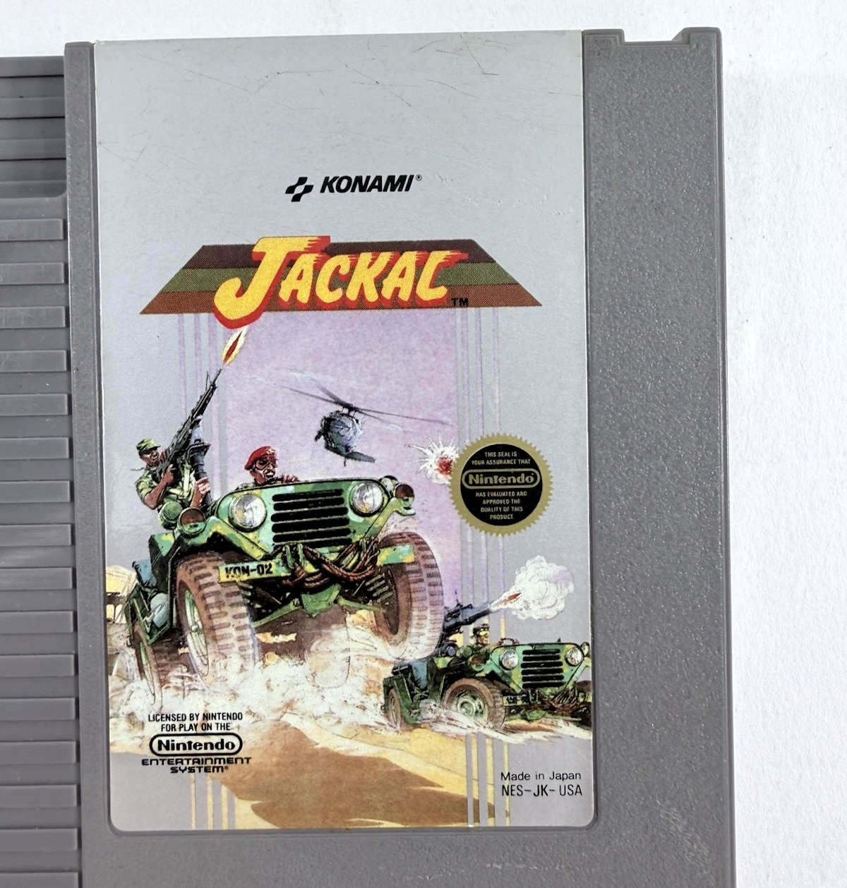 Jackal (Nintendo Entertainment System, 1987) Game Cartridge - Tested