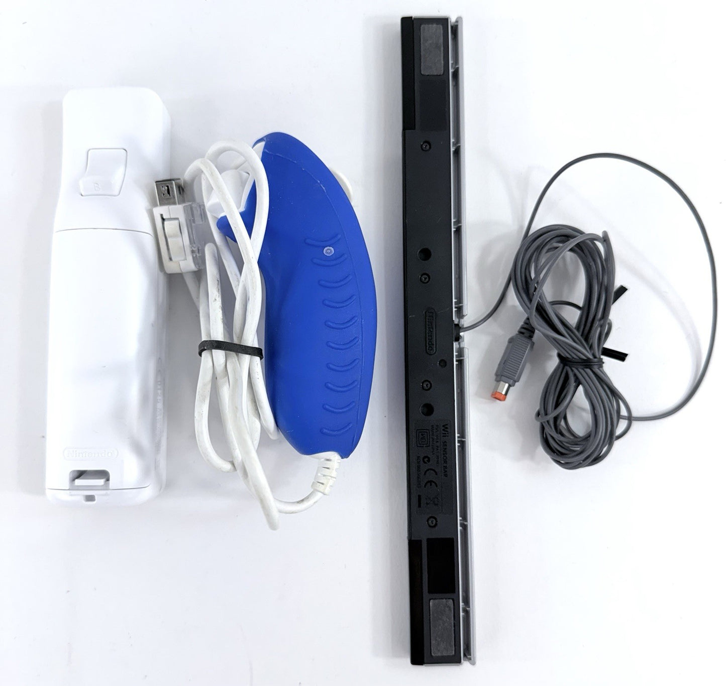 Nintendo Wii RVL-001 GameCube Compatible Console, Accessories, Game - Tested