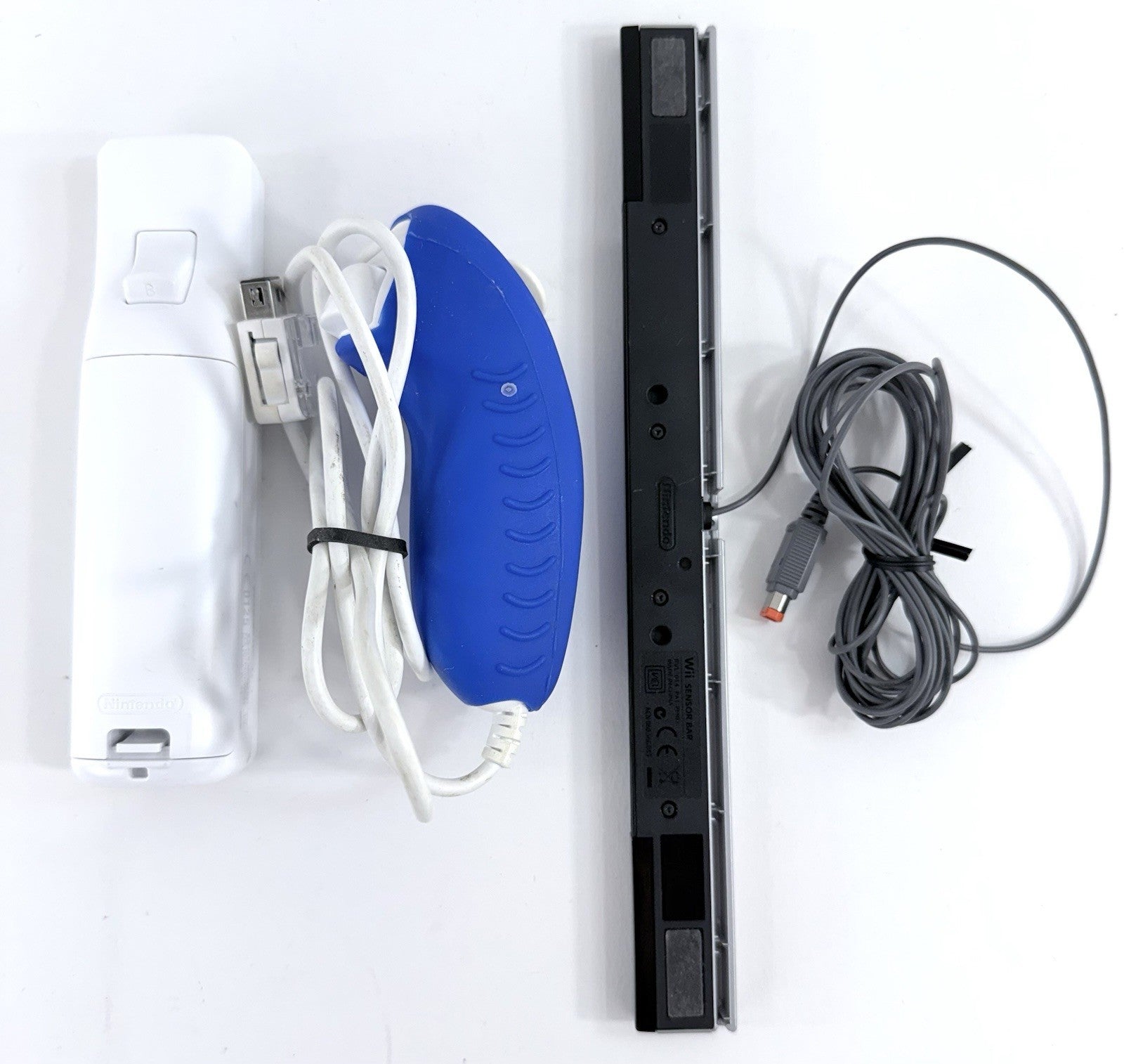 Nintendo Wii RVL-001 GameCube Compatible Console, Accessories, Game - Tested