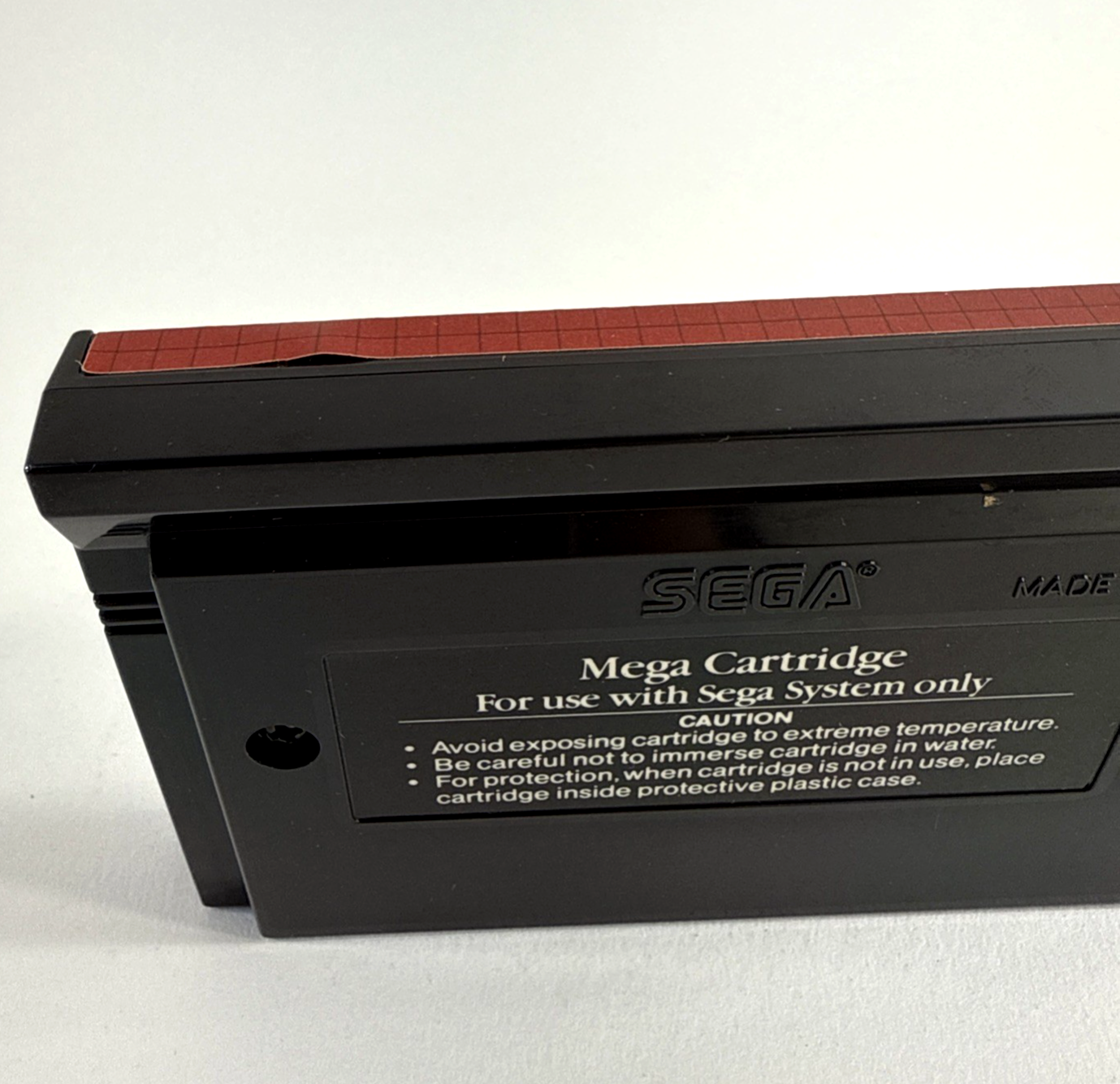 Space Harrier 3-D (Sega Master System, 1988) Game and Case - Tested and Working