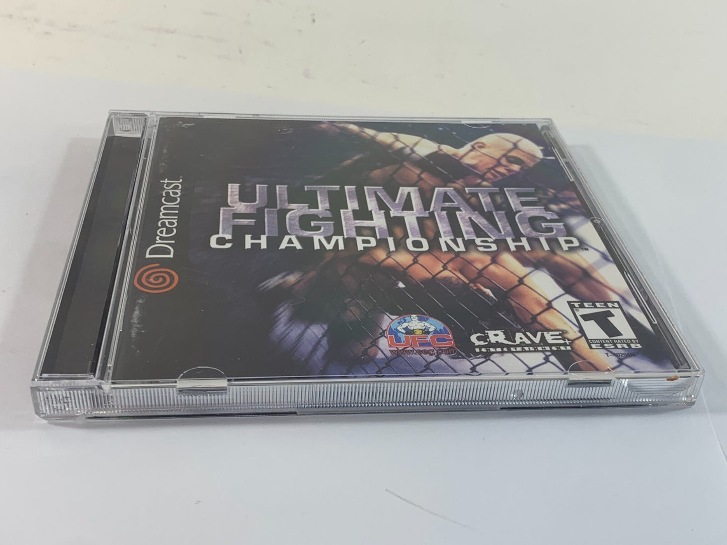 Ultimate Fighting Championship (Dreamcast, 2000) Game Case Manual Registration